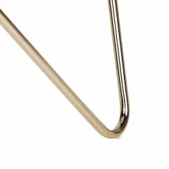 Beliani Mesa Auxiliar De Vidrio Templado Blanco/dorado ⌀ 50 Cm MERIDIAN II -Sillones Ventas undef src sa picid 758998 type whitesh image scaled