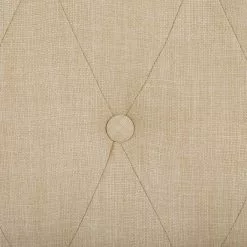 Beliani Sillón De Poliéster Beige/negro ALTA -Sillones Ventas undef src sa picid 762040 type whitesh image scaled