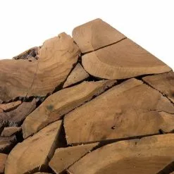 Beliani Mesa Auxiliar De Madera De Teca Clara 30 X 30 Cm NELSON 17 Beliani Mesa Auxiliar De Madera De Teca Clara 30 X 30 Cm NELSON -Sillones Ventas undef src sa picid 763861 type whitesh image scaled