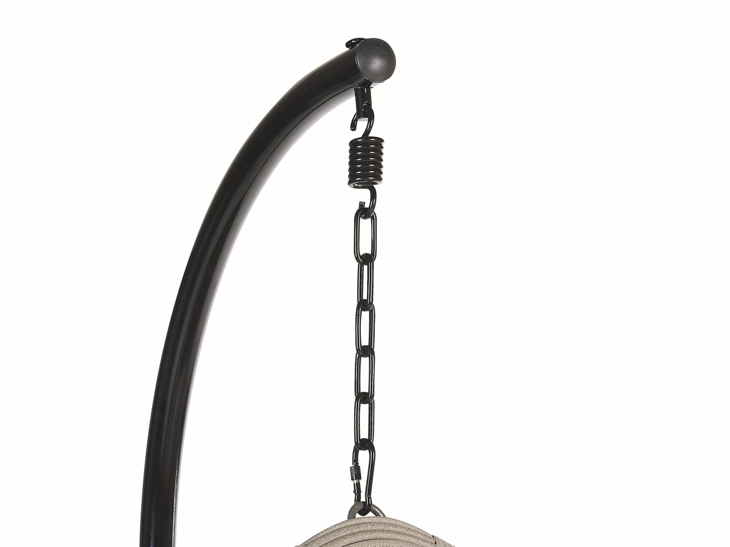 Beliani Soporte Para El Sillón Colgante Negro STAN 6 Beliani Soporte Para El Sillón Colgante Negro STAN - Imagen 6