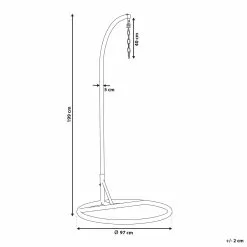 Beliani Soporte Para El Sillón Colgante Negro STAN 13 Beliani Soporte Para El Sillón Colgante Negro STAN -Sillones Ventas undef src sa picid 765424 type whitesh image scaled