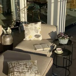 Beliani Conjunto De 2 Mesas De Centro De Metal Negro TWINS -Sillones Ventas undef src sa picid 767535 type whitesh image scaled