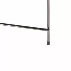 Beliani Mesa Auxiliar De Vidrio Templado/metal Negro/plateado ⌀ 40 Cm LUCEA -Sillones Ventas undef src sa picid 771216 type whitesh image scaled