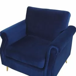 Beliani Sillón De Terciopelo Azul Marino/dorado VIETAS 13 Beliani Sillón De Terciopelo Azul Marino/dorado VIETAS -Sillones Ventas undef src sa picid 775599 type whitesh image scaled
