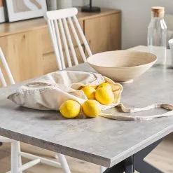 Beliani Mesa De Comedor Gris Claro/negro 140 X 80 Cm SPECTRA 11 Beliani Mesa De Comedor Gris Claro/negro 140 X 80 Cm SPECTRA -Sillones Ventas undef src sa picid 782315 type whitesh image scaled