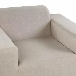 Beliani Conjunto De 2 Sillones De Poliéster Beige Arena/blanco ROVIGO 16 Beliani Conjunto De 2 Sillones De Poliéster Beige Arena/blanco ROVIGO -Sillones Ventas undef src sa picid 784653 type whitesh image scaled