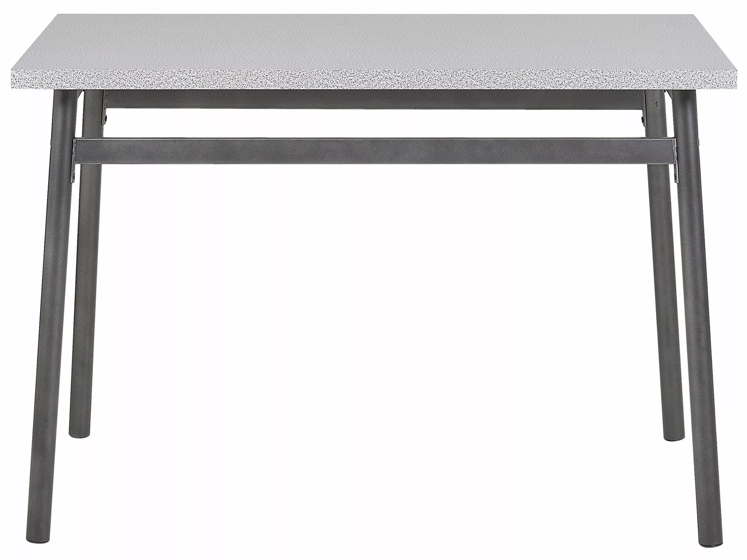 Beliani Conjunto De Comedor 4 Plazas Gris Claro/negro VELDEN 6 Beliani Conjunto De Comedor 4 Plazas Gris Claro/negro VELDEN - Imagen 6
