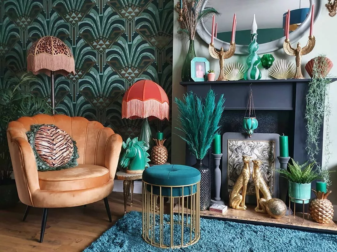 Beliani Sillón De Terciopelo Amarillo Mostaza/negro LOVIKKA - Imagen 3