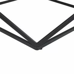 Beliani Mesa De Centro Negra 80 X 80 Cm MALIBU -Sillones Ventas undef src sa picid 791615 type whitesh image scaled