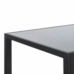 Beliani Mesa De Comedor De Vidrio Templado Gris/negro 120 X 80 Cm LAVOS -Sillones Ventas undef src sa picid 792917 type whitesh image scaled