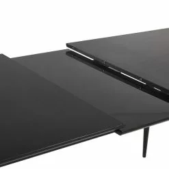 Beliani Mesa De Comedor Extensible Negra 160/200 X 90 Cm MALDON 17 Beliani Mesa De Comedor Extensible Negra 160/200 X 90 Cm MALDON -Sillones Ventas undef src sa picid 793916 type whitesh image scaled