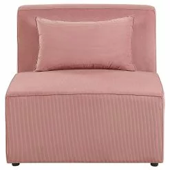 Beliani Sillón Modular De Pana Rosa LEMVIG 14 Beliani Sillón Modular De Pana Rosa LEMVIG -Sillones Ventas undef src sa picid 794502 type whitesh image scaled