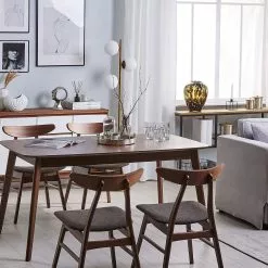 Beliani Mesa De Comedor Extensible Madera Oscura Varios Tamaños MADOX 15 Beliani Mesa De Comedor Extensible Madera Oscura Varios Tamaños MADOX -Sillones Ventas undef src sa picid 798360 type whitesh image scaled