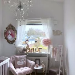 Beliani Sillón De Terciopelo Rosa KARIS -Sillones Ventas undef src sa picid 812293 type whitesh image scaled