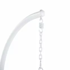 Beliani Silla Colgante De Poliéster Blanco/gris Con Soporte ALLERA 19 Beliani Silla Colgante De Poliéster Blanco/gris Con Soporte ALLERA -Sillones Ventas undef src sa picid 815263 type whitesh image scaled