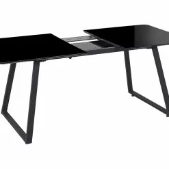 Beliani Mesa De Comedor Extensible Negra 150/180 X 90 Cm TOURAN 15 Beliani Mesa De Comedor Extensible Negra 150/180 X 90 Cm TOURAN -Sillones Ventas undef src sa picid 820919 type whitesh image scaled
