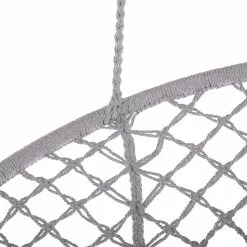 Beliani Silla Colgante De Algodón Gris Claro GABELLA -Sillones Ventas undef src sa picid 821578 type whitesh image scaled