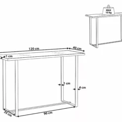 Beliani Consola De Vidrio Templado Blanco/plateado 120 X 40 Cm PLANO 13 Beliani Consola De Vidrio Templado Blanco/plateado 120 X 40 Cm PLANO -Sillones Ventas undef src sa picid 823501 type whitesh image scaled