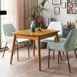 Beliani Mesa De Comedor Extensible Madera Clara 100/130 X 80 Cm TOMS 12 Beliani Mesa De Comedor Extensible Madera Clara 100/130 X 80 Cm TOMS -Sillones Ventas undef src sa picid 826945 type whitesh image scaled