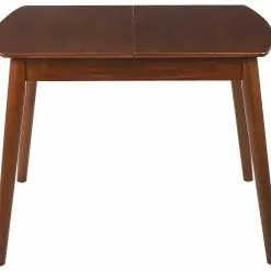 Beliani Mesa De Comedor Extensible Madera Oscura 100/130 X 80 Cm TOMS 15 Beliani Mesa De Comedor Extensible Madera Oscura 100/130 X 80 Cm TOMS -Sillones Ventas undef src sa picid 826949 type whitesh image scaled
