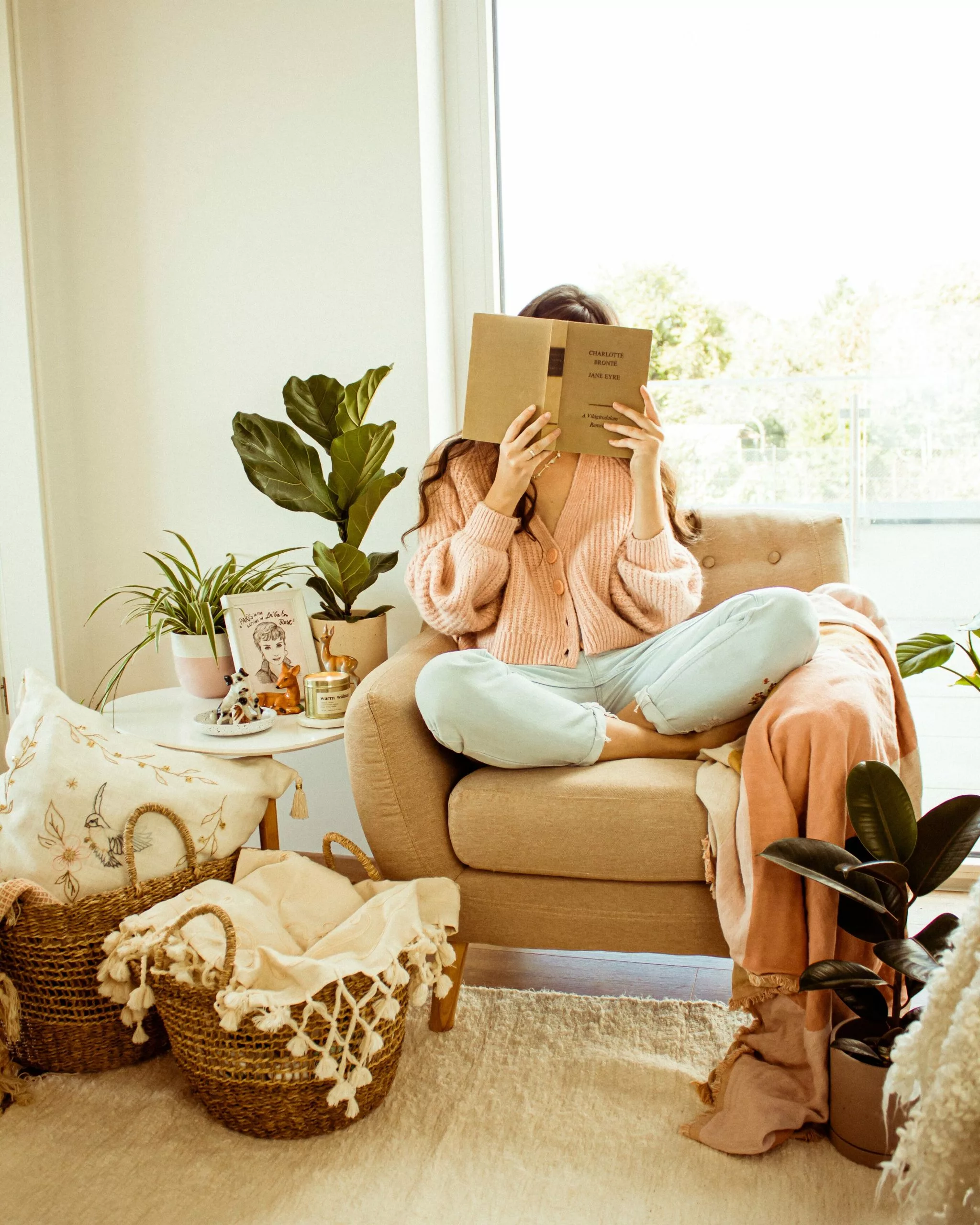 Beliani Sillón De Poliéster Beige Arena/madera Clara MOTALA - Imagen 5