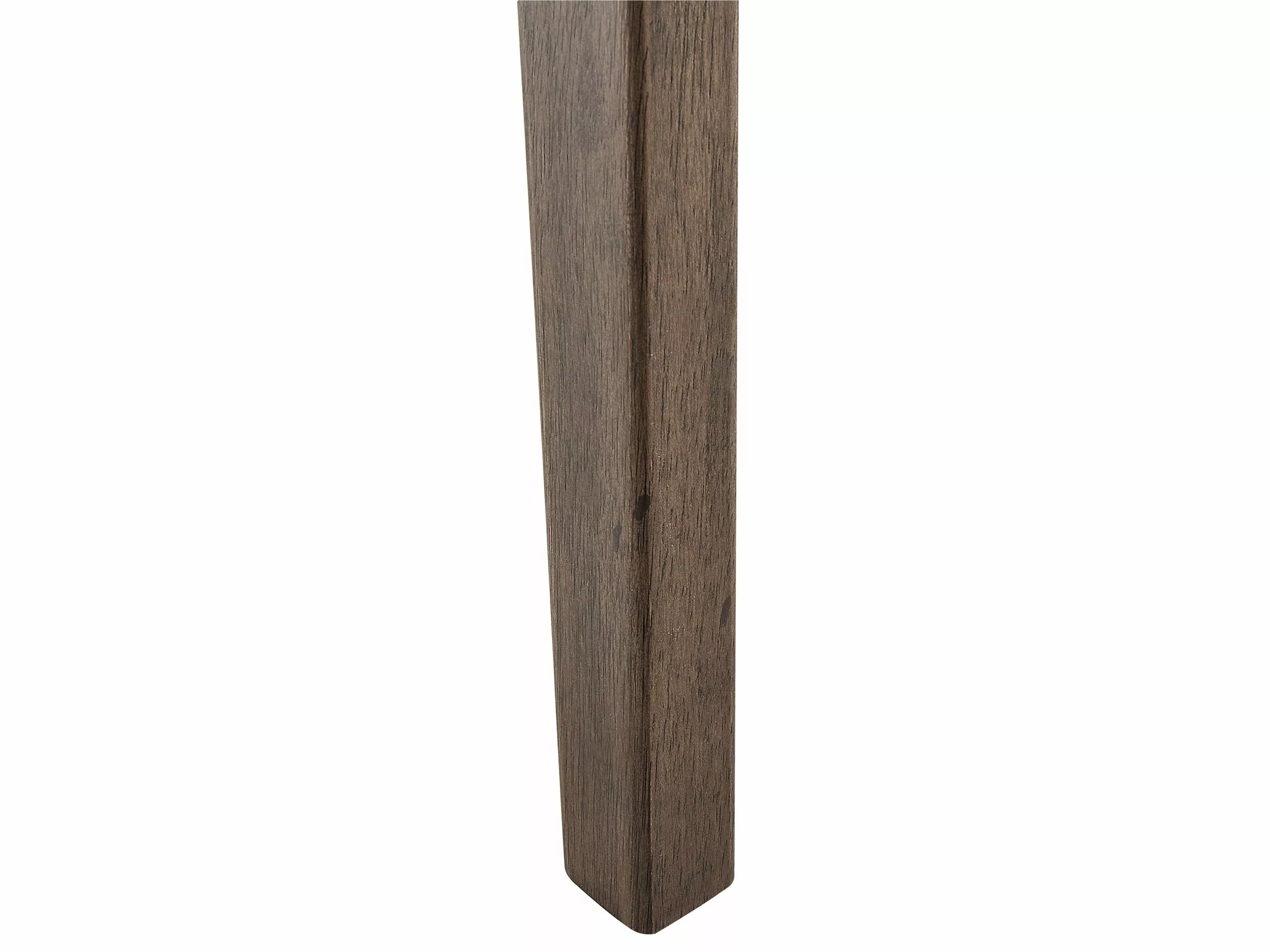 Beliani Mesa De Comedor De Madera De Caucho Oscura 140 X 85 Cm VENTERA - Imagen 5