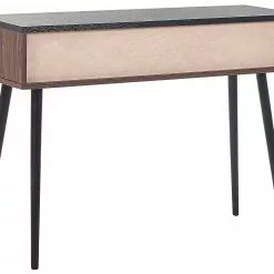 Beliani Consola Madera Oscura/negro 110 X 40 Cm PERTH -Sillones Ventas undef src sa picid 832808 type whitesh image scaled