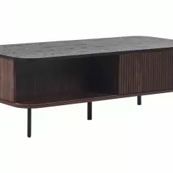 Beliani Mesa De Centro Madera Oscura/negro 120 X 60 Cm JOSE 15 Beliani Mesa De Centro Madera Oscura/negro 120 X 60 Cm JOSE -Sillones Ventas undef src sa picid 832918 type whitesh image scaled