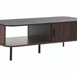 Beliani Mesa De Centro Madera Oscura/negro 120 X 60 Cm JOSE 16 Beliani Mesa De Centro Madera Oscura/negro 120 X 60 Cm JOSE -Sillones Ventas undef src sa picid 832919 type whitesh image scaled