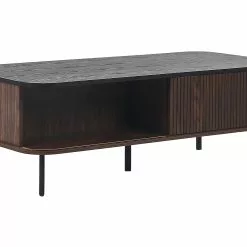 Beliani Mesa De Centro Madera Oscura/negro 120 X 60 Cm JOSE 18 Beliani Mesa De Centro Madera Oscura/negro 120 X 60 Cm JOSE -Sillones Ventas undef src sa picid 832920 type whitesh image scaled