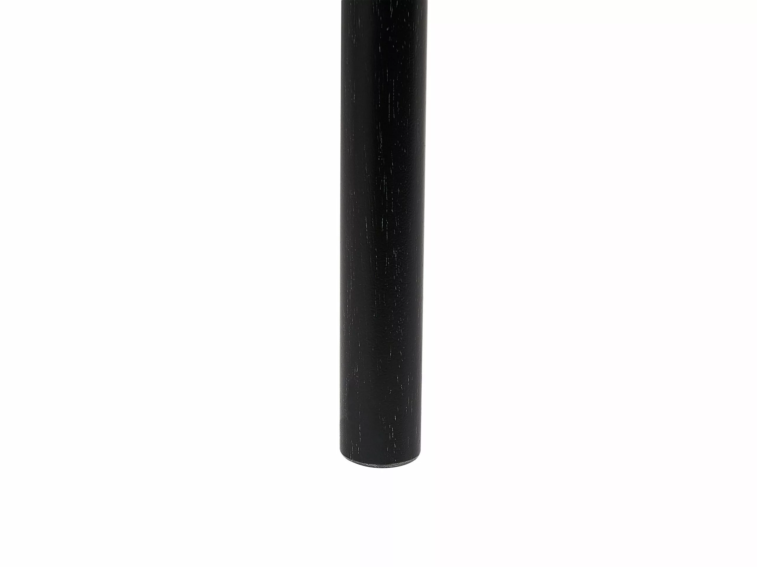 Beliani Mesa De Comedor Madera Clara/negro 180 X 90 Cm IVORIE - Imagen 6