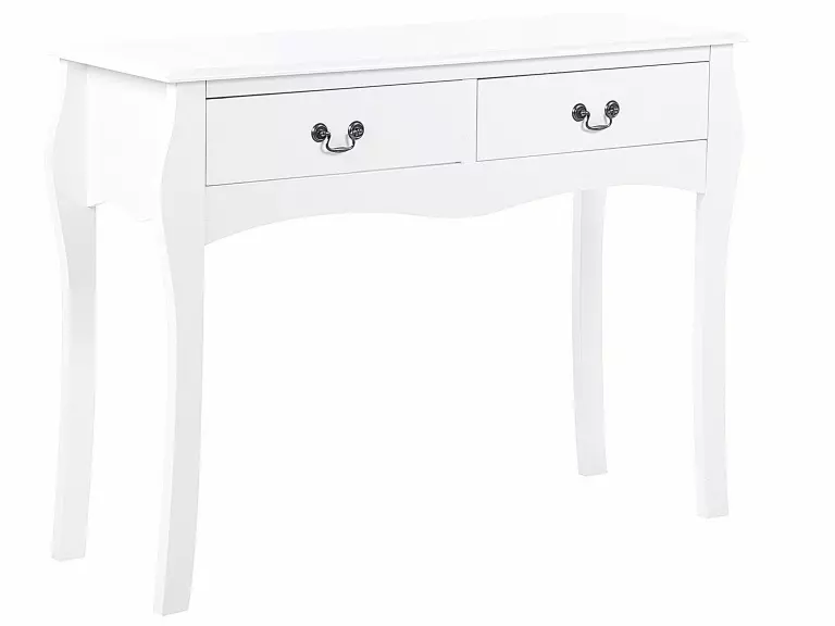 Beliani Consola Blanca 100 X 35 Cm KLAWOCK 3 Beliani Consola Blanca 100 X 35 Cm KLAWOCK - Imagen 3