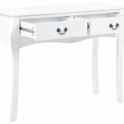 Beliani Consola Blanca 100 X 35 Cm KLAWOCK 13 Beliani Consola Blanca 100 X 35 Cm KLAWOCK -Sillones Ventas undef src sa picid 840561 type whitesh image scaled