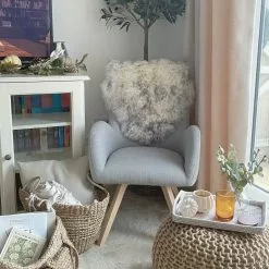 Beliani Sillón Gris Claro BJARN -Sillones Ventas undef src sa picid 842675 type whitesh image scaled