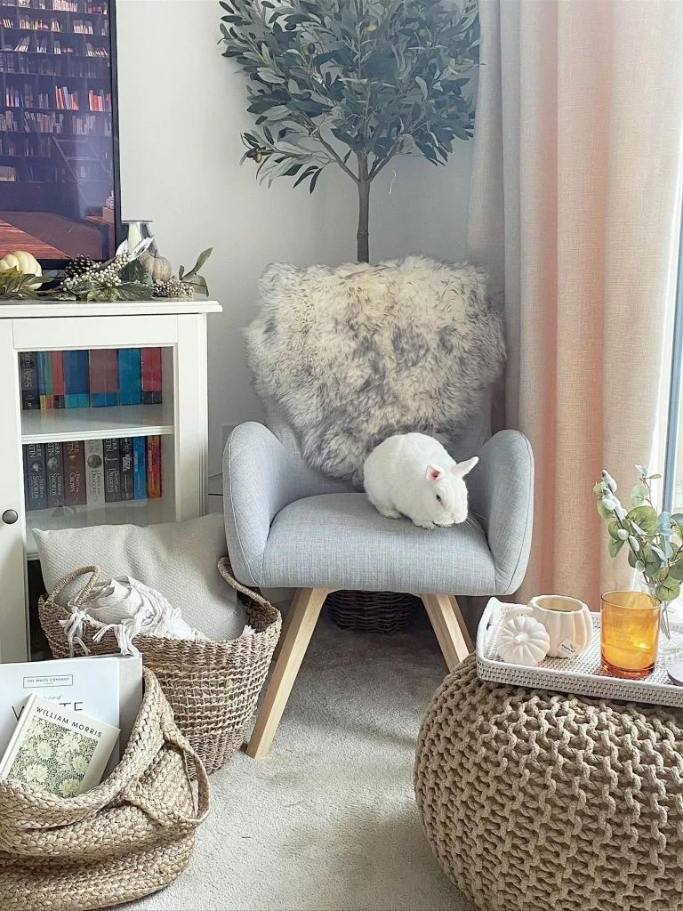 Beliani Sillón Gris Claro BJARN - Imagen 5