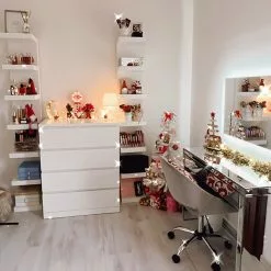 Beliani Consola De Vidrio Plateado 100 X 35 Cm MARLE -Sillones Ventas undef src sa picid 845720 type whitesh image