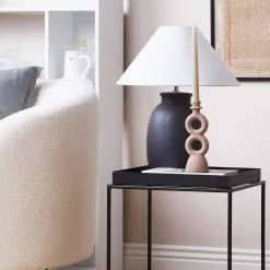 Beliani Mesa De Centro De Metal Negro 38 X 38 Cm SAXON 10 Beliani Mesa De Centro De Metal Negro 38 X 38 Cm SAXON -Sillones Ventas undef src sa picid 846174 type color image scaled