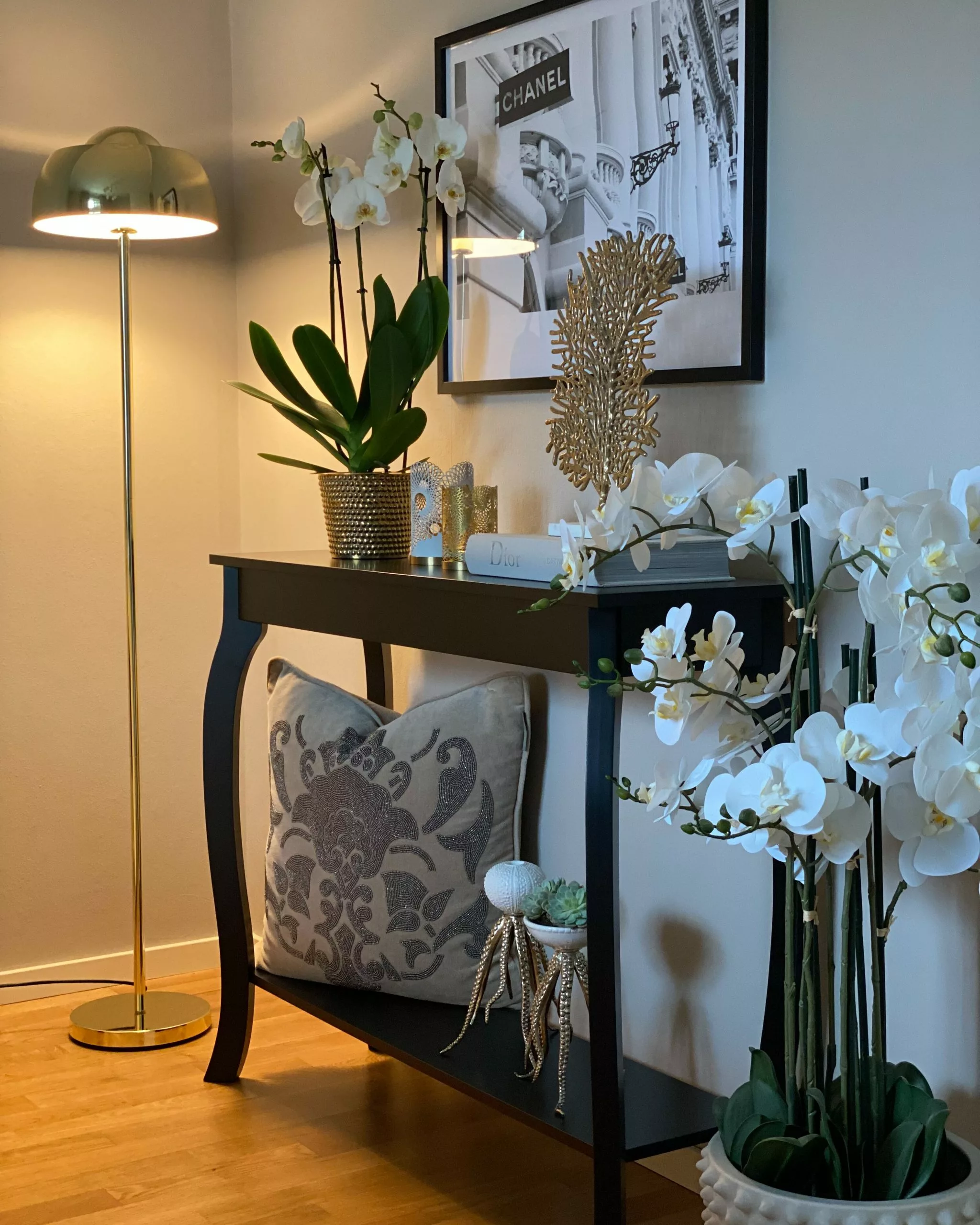 Beliani Consola Negra 100 X 31 Cm HARTFORD - Imagen 3