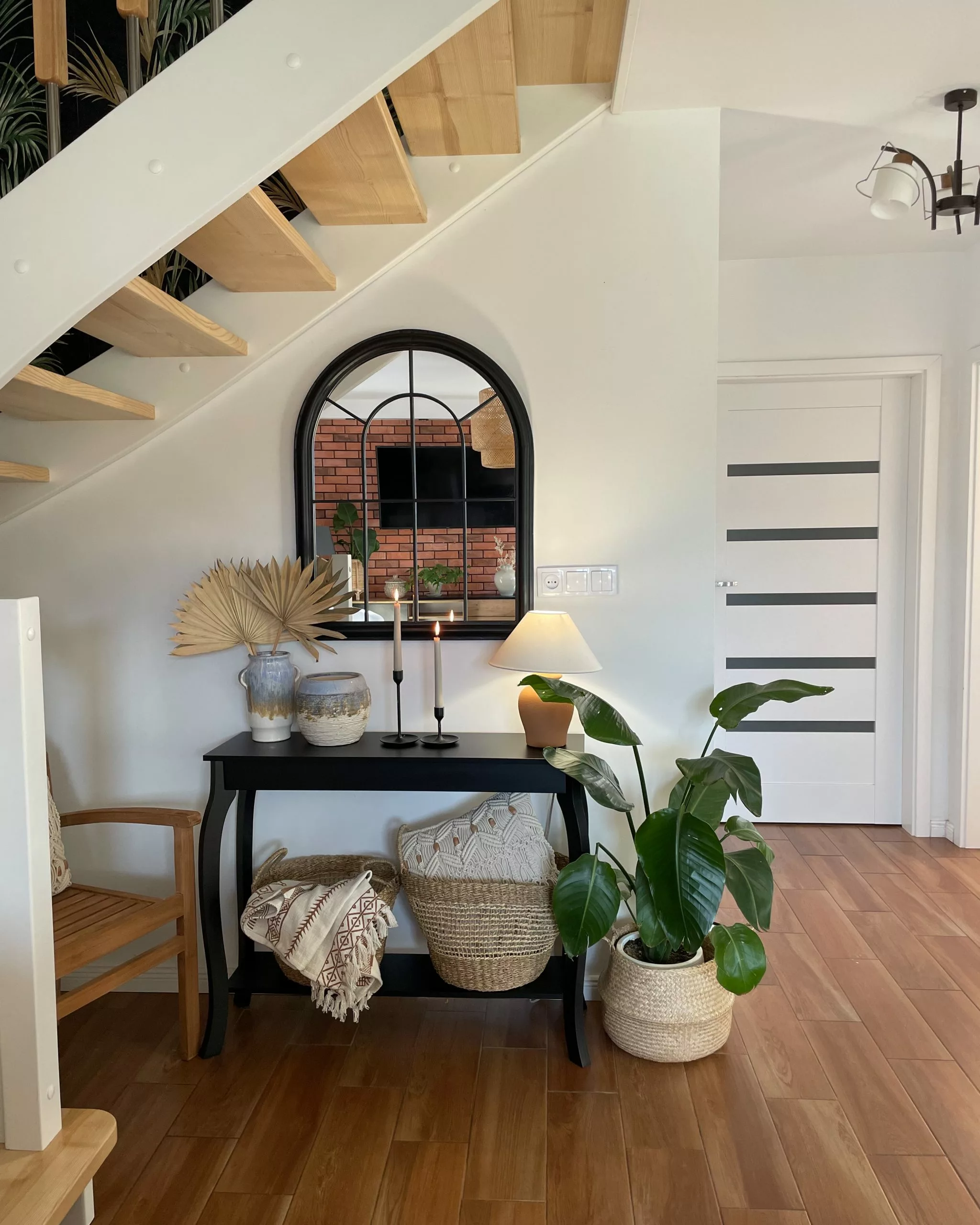 Beliani Consola Negra 100 X 31 Cm HARTFORD - Imagen 4