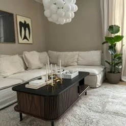 Beliani Mesa De Centro Madera Oscura/negro 120 X 60 Cm JOSE 12 Beliani Mesa De Centro Madera Oscura/negro 120 X 60 Cm JOSE -Sillones Ventas undef src sa picid 851249 type whitesh image scaled