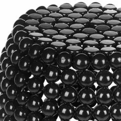 Beliani Mesa Auxiliar Negra ⌀ 32 Cm UHANA -Sillones Ventas undef src sa picid 854142 type whitesh image scaled